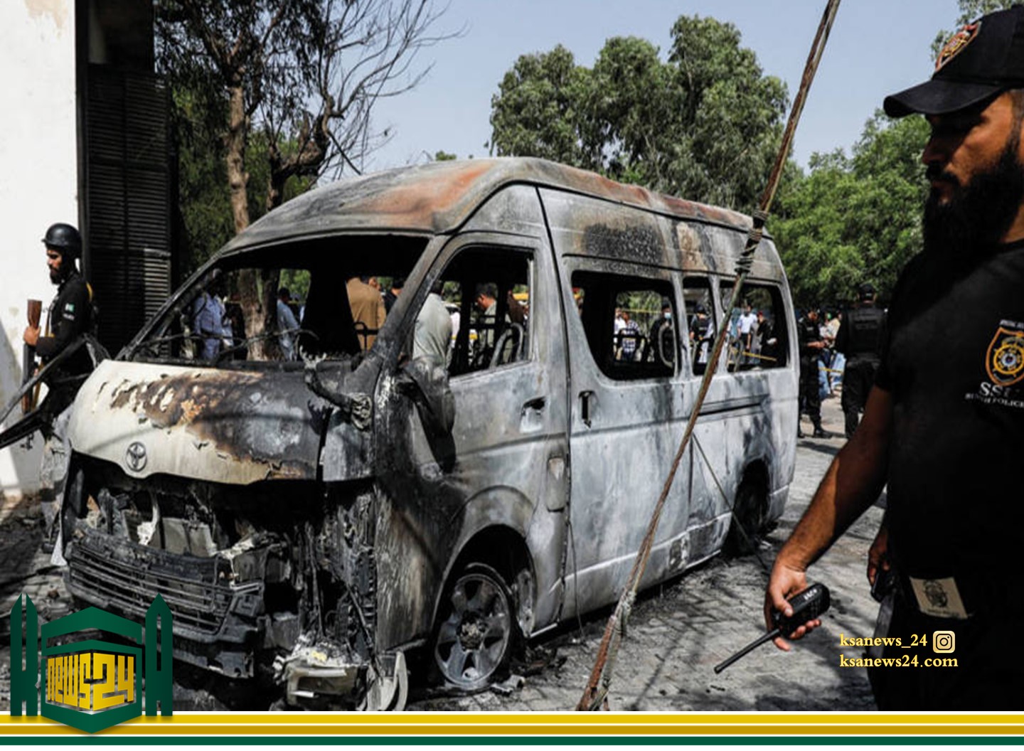 هجوم انتحاري في باكستان