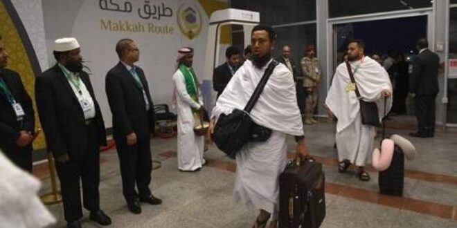 نقل أمتعة الحجاج من مقار سكنهم إلى مطاري جدة والمدينة مباشرة
