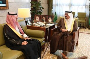 أمير الرياض يستقبل الرئيس التنفيذي لبنك التنمية الاجتماعية