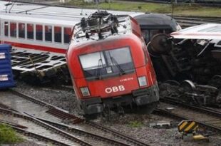 ارتفاع حصيلة ضحايا حادث القطار في جنوب ألمانيا إلى خمسة قتلى
