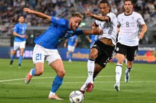 التعادل يحسم مواجهة إيطاليا وألمانيا في دوري الأمم الأوروبية (صور)