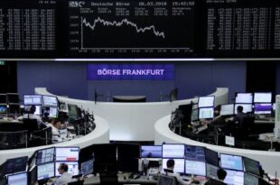 الأسهم الأوروبية تواصل الهبوط لسادس جلسة على التوالي