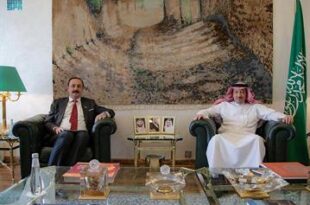 نائب وزير الخارجية يستقبل سفير جمهورية تركيا لدى المملكة