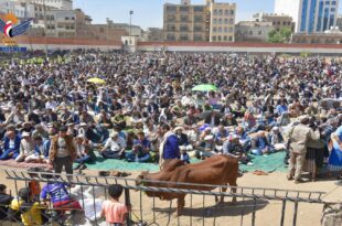 هذا ما فعله الحوثيون بالمصلين أثناء صلاة الاستسقاء في صنعاء