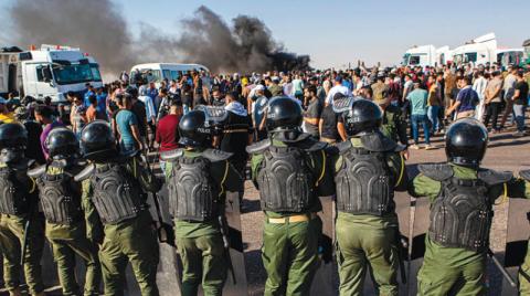 تصاعد موجة الاحتجاجات في عدة محافظات عراقية