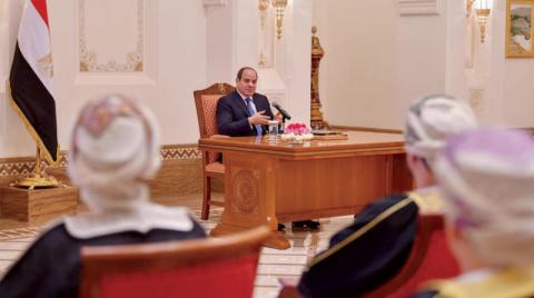 قمة مصرية ـ بحرينية تبحث تعزيز التعاون وقضايا المنطقة