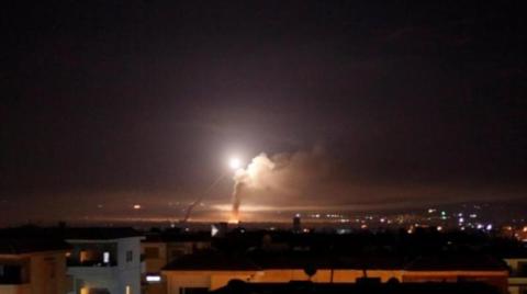قصف إسرائيلي استهدف فجراً جنوب دمشق