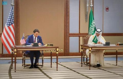 الرياض وواشنطن توقعان 18 اتفاقية ومذكرات تعاون مشترك