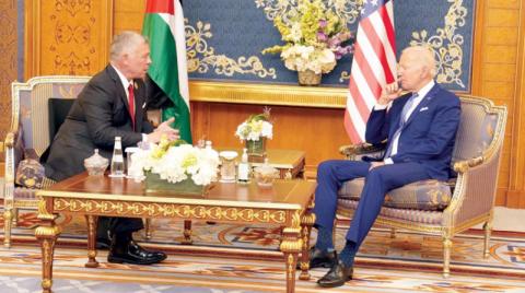 بايدن يعقد محادثات ثنائية مع زعماء عرب على هامش «قمة جدة»