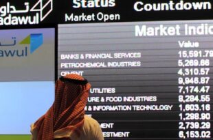 سوق الأسهم السعودية توقف موجة المكاسب.. وتاسي يستقر فوق 12300 نقطة