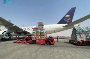 وصول أول طائرة إغاثة سعودية للخرطوم تحمل 100 طن مساعدات