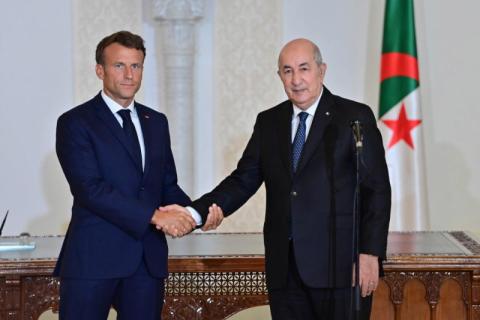 باريس: إعلانات ستصدر قريباً بشأن زيادة محتملة لشحنات الغاز من الجزائر