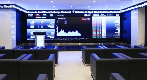 مؤشر سوق الأسهم السعودية يغلق مرتفعا 0.8% بتداولات 7 مليارات ريال