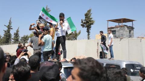 أنقرة تتهم النظام والأكراد بالتحريض على التظاهر ضدها شمال سوريا