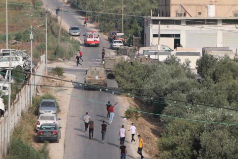 إصابة إسرائيليين اثنين بالرصاص قرب قبر يوسف في نابلس