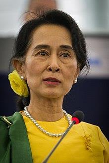 السجن 3 سنوات مع الأشغال الشاقة على زعيمة المعارضة في ميانمار