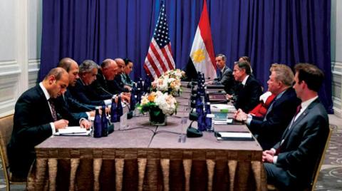 توافق مصري ـ أميركي على أهمية «الشراكة» لأمن المنطقة