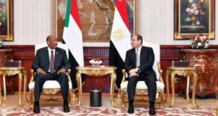 توافق مصري ـ سوداني على استمرار التشاور «المُكثف» بشأن «سد النهضة»