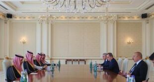 رئيس جمهورية أذربيجان يستقبل وزير الخارجية