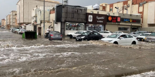 أمطار غزيرة في مكة