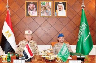 الرياض والقاهرة تبحثان علاقات التعاون الدفاعي
