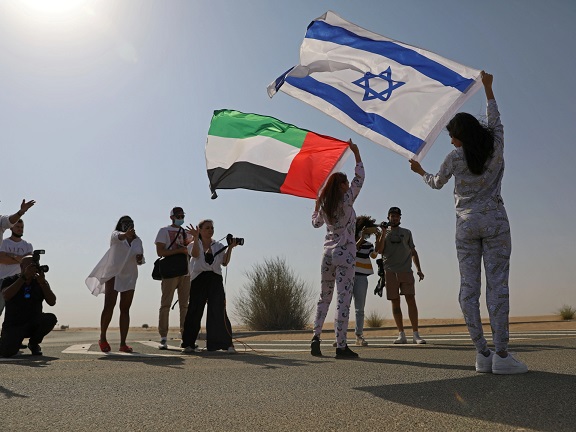 السائحين الإماراتيين في إسرائيل