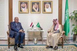 السعودية ومصر تؤكدان ضرورة التزام إيران بتجنب الأنشطة المزعزعة للاستقرار
