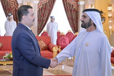 الإمارات والعراق تبحثان العلاقات الثنائية في أول زيارة رسمية لـ"السوداني"