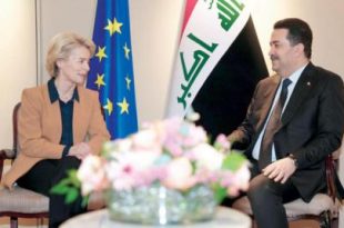 السوداني يدعو أوروبا لمساعدة العراق في مكافحة الفساد