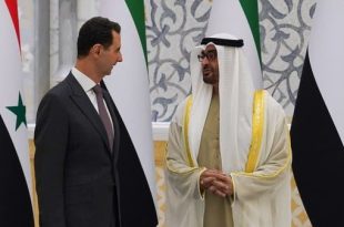 الأسد يصل إلى الإمارات.. ومحمد بن زايد في مقدمة مستقبليه