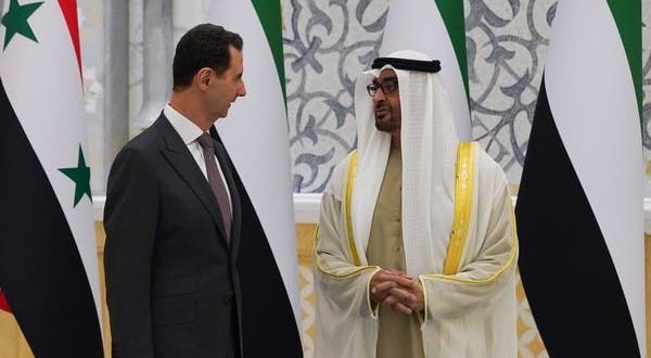 الأسد يصل إلى الإمارات.. ومحمد بن زايد في مقدمة مستقبليه