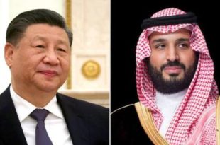 ولي العهد السعودي والرئيس الصيني يؤكدان تعزيز الشراكة الاستراتيجية بين البلدين
