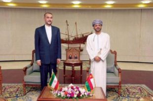 مباحثات عمانية ـ إيرانية بشأن المستجدات الإقليمية