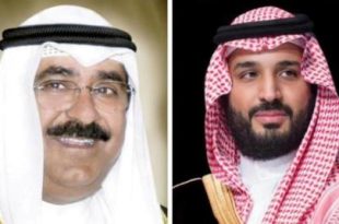 ولي العهد السعودي ونظيره الكويتي يستعرضان المسائل المشتركة