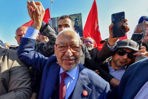 الرئيس التونسي: سجن الغنوشي كان لدعوته إلى حرب أهلية