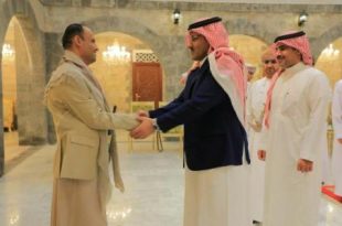 آل جابر: زيارتي لصنعاء تبحث الوصول لحل سياسي شامل باليمن