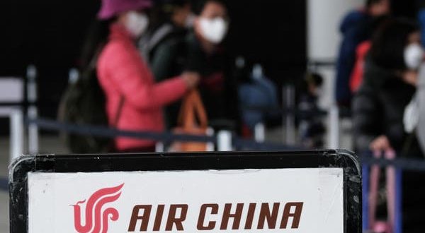 رحلات الطيران الدولية الصينية تسجل نموا 43% مارس الماضي